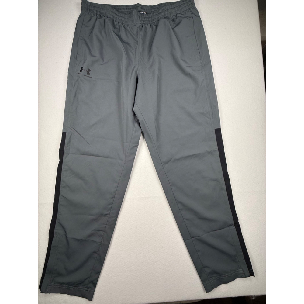 Under Armour Gray Black Loose Fit Performance Training Pants Men’s XL